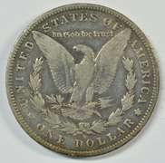 Sharp 1894-S Morgan Silver Dollar. Key date