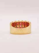 Beautiful 14kt Gold, Ruby, & Diamond Ring