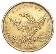 1834 $5 Classic Head Gold Half Eagle