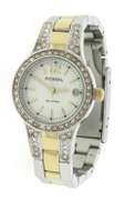 Fossil 2 Tone Mother of Pearl Dial Watch