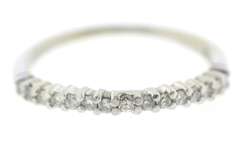 Sparkling White Gold Diamond Wedding Set