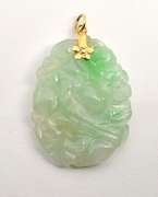 Lovely Carved Jade Pendant