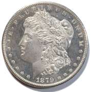 1879 S Morgan Dollar PL Unc