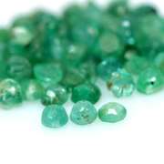 Emerald green 4.15ct 126pc Emerald set