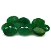 Large 7.25ct 10 piece Zambian Emerald parcel