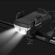 Bike Motorbike LED Lamp Light Power Bank Phone Holder