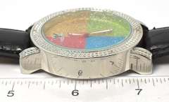 Sparkling Diamond King 4-Color Dial Diamond Watch