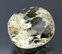 Remarkable 17.84ct high fire platinum blonde Kunzite