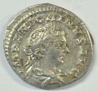 Near Mint Elagabalus Roman Silver Denarius, 218-222 AD