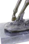 Canter Race Horse Bronze Sculpture