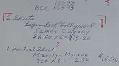Stamps: Legends of Hollywood $15.76