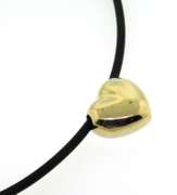Wonderful 2 Tone Heart Slide Pendant