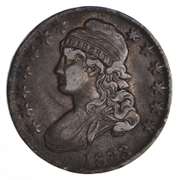 1833 Capped Bust Half Dollar - Circulated