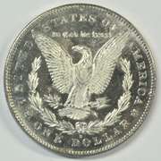 Prooflike choice BU 1878-S Morgan Silver Dollar