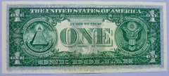 Gem Crisp 2013 $1 Federal Reserve Note Major Front To Back Offset Error!