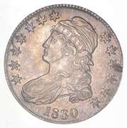 1830 Capped Bust Half Dollar