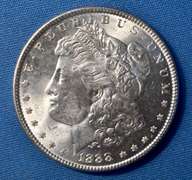 1888 B U MORGAN DOLLAR