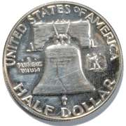 Choice Proof 1954 Franklin Half Dollar