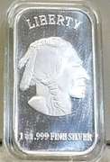 1 Oz Silver Bar PROOF - Ind/Buff