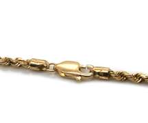 Classic 14kt YG 24" Rope Chain Necklace