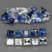 Exquisite 4.50ct 50 piece Ceylon Sapphire set