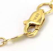 Ornate Filigree Cross in 2-Tone 14KT Gold