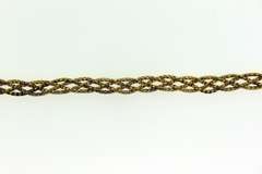 Italian Sterling Silver Four Strand Braided Bracelet