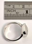 Tasteful Pavé Diamond Ring in 14K WG