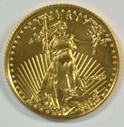 Pristine Superb Gem BU 2016 $5 American Gold Eagle coin