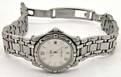 LADIES CONCORD SARATOGA SILVER DIAL.