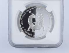 PF70 UCAM 1988 Canada $1 Silver - Saint-Maurice IronWorks - Graded NGC