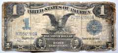 $ 1 1899 Black Eagle Silver Certificate
