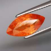 Vivid! 3.22ct top Fanta orange Namibian Garnet
