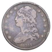 1831 Capped Bust Quarter - B.3 R5 - SL