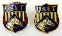 2 Equestrian USET Enamel Pins