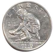 1925 S California Frosty White BU Comm Half