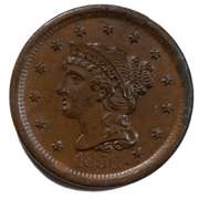 1856 Near Unc Large Cent