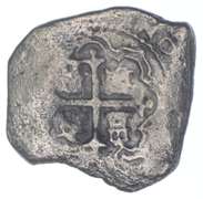 Worn Date Colonial Mexico 8 Reales