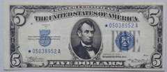 $ 5 1934 A Star Silver Certificate