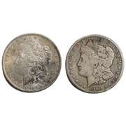 1884 O and 1900 O Morgan Dollars