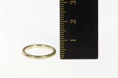 14K White Gold 1.9mm Classic Simple Wedding Band Ring