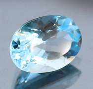 Classic Oval 5.57ct Swiss Blue Topaz