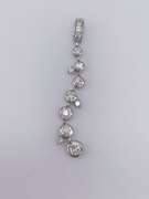 14kt White Gold & Diamond Pendant