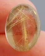 All natural 11.47ct golden Rutilated Quartz