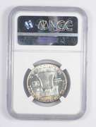 MS64 1963 Franklin Half Dollar - TONED - Graded NGC