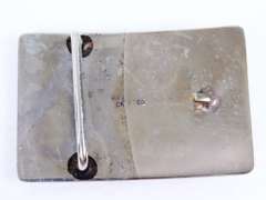 Ornate Large Engraved Horse Belt Buckle