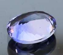 Substantial 2.89ct rich violet blue Tanzanite