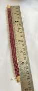 47.0 CT Ruby Bracelet in 18kt Solid Yellow Gold!