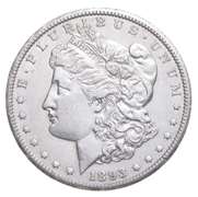 1893-CC Morgan Silver Dollar