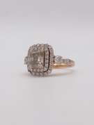 3.0 Carat Diamond Engagement Ring in 18kt Rose Gold